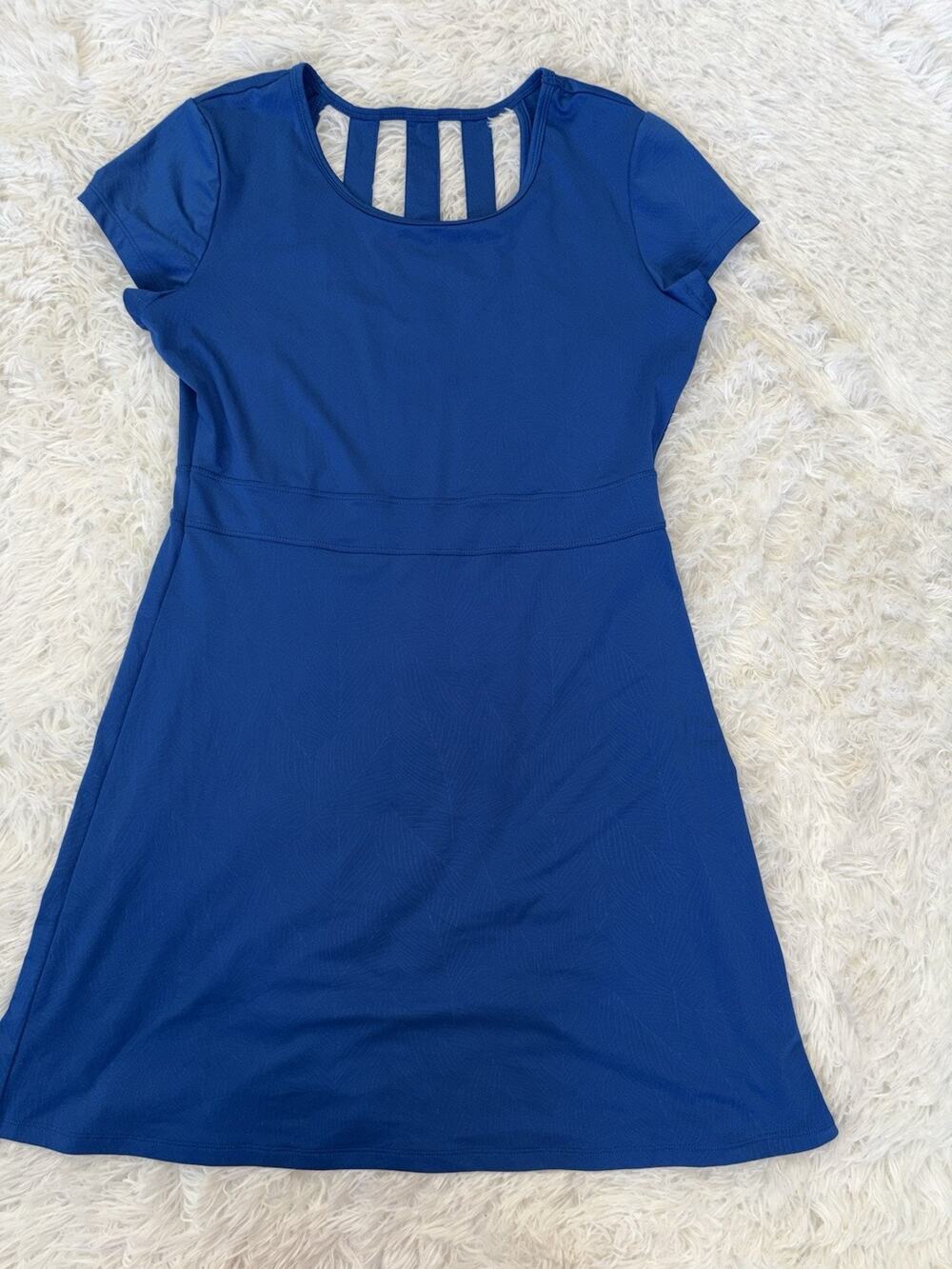 Reel Legends “Keep It Cool” Women’s L Royal Blue Activewear Dress. Exc. Cond